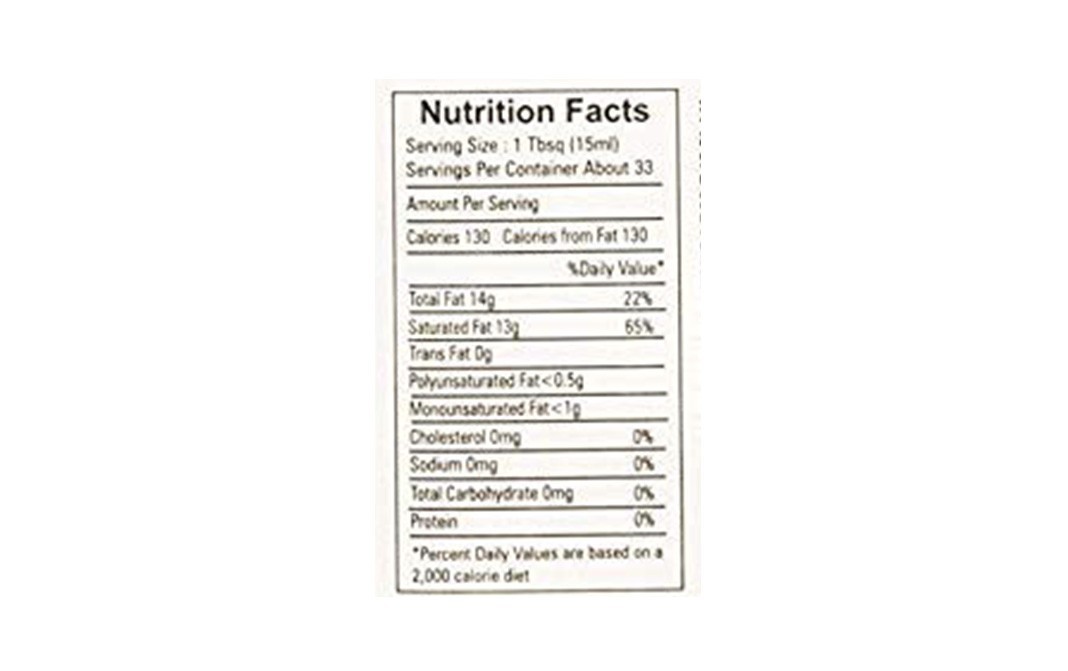 Max Care Cold Pressed Virgin Coconut Oil    Bottle  500 millilitre